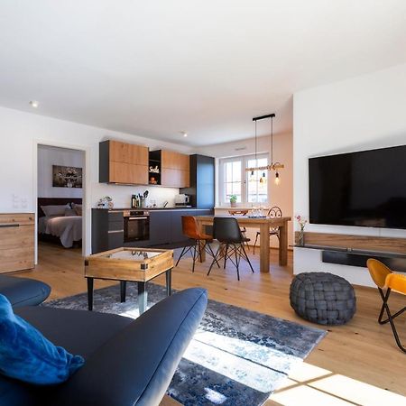 Ad Fontes Suite Mit Bergblick & Sauna Übersee Kültér fotó