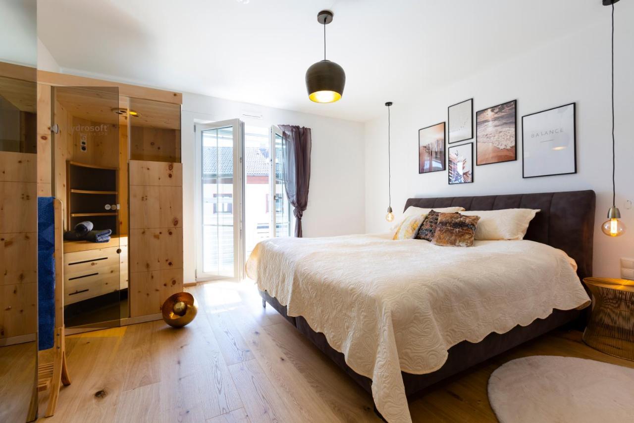 Ad Fontes Suite Mit Bergblick & Sauna Übersee Kültér fotó