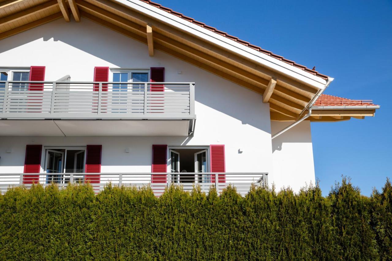 Ad Fontes Suite - 80Qm Mit 3 Zi & Sauna & 2 Badern Am Chiemsee! Übersee Kültér fotó